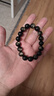 石玥珠宝精品12mm金眼天然黑曜石手串本命年转运珠水晶手链男女士款礼物 实拍图