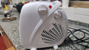 奥克斯（AUX）暖风机取暖器办公室电暖气家用节能台式电暖器热风机200A2 白色-双温控【升级2.2米加长加粗线】 实拍图