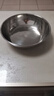 【不锈钢】和面盆厨房烘焙家用火锅盆洗菜打蛋汤锅盆醒面盆料理盆 32cm【热卖款】不锈钢 和面盆 实拍图
