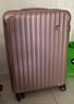 爱华仕行李箱旅行箱24英寸托运箱女大容量拉杆箱男出差密码箱皮箱玫瑰金 实拍图