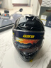 GSB摩托车头盔冬季防冻保暖男女盔3C电动车摩托车通勤竞速头盔gsb361 闪光黑配透明镜片+顺丰快递 XXL（建议58-59头围） 实拍图