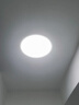 惠普护眼led卧室吸顶灯超薄超亮儿童房书房灯中山灯具 晨之光包安装 实拍图