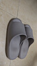 优调拖鞋男足弓支撑居家防臭夏季浴室洗澡防滑情侣拖鞋女 陨石灰40-41 实拍图