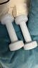 Keep彩色浸塑哑铃1-10kg男女家用家庭健身肌肉塑形手臂 水蓝2kg*2 实拍图