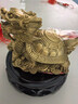 吉善缘 铜龙龟摆件八卦龙头龟黄铜全铜 家居卧室客厅装饰品办公室工艺品 小号八卦龙龟【配五帝钱、底座】 实拍图