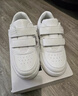百丽童鞋儿童板鞋小白鞋男女童透气运动鞋春秋校园休闲鞋 白色33码 实拍图