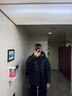 Rab睿坡Electron户外男士800篷鹅绒防风保暖排骨连帽羽绒服 QDB-81 黑色-BLK 人气尖货 L 180 实拍图