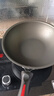 炊大皇炒锅不粘锅32cm少油烟平底炒菜锅煎锅电磁炉明火通用锅WG15068 实拍图