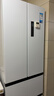 美的（Midea）400L法式多门冰箱超薄零嵌入式小户型除菌净味一级能效风冷无霜以旧换新白色MR-421WUFPZE国家补贴 实拍图