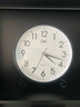 康巴丝（Compas）挂钟客厅 静音走时简约石英钟表挂墙时钟 c2855 黑色 26cm直径 实拍图