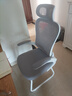 科润电脑椅办公椅学习椅人体工学椅学生椅护腰久坐舒服办公家用电竞椅 内置乳胶-白框灰+3D头枕-透气升降腰托-加粗弓脚 不可调节 可旋转可升降扶手 +8cm加厚坐垫 实拍图