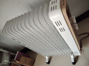 美的（Midea）【金缕衣】取暖器家用/电暖器/电暖气/加湿烘衣/13片全屋取暖器/节能电热油汀取暖器NY2213-18GW 实拍图