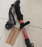鲁滨逊登山杖折叠铝合金超轻伸缩户外五节超短越野跑拐杖徒步手杖 红色 实拍图