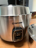 大同（Tatung） 台湾大同电锅 无涂层不锈钢蒸汽电饭煲家用2到3人2.4升TAC-06CMM雾钢色家用电饭锅 不锈钢色电锅 2.4L 实拍图