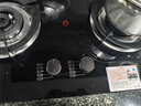 好太太亿美燃气灶双灶煤气灶家用鸳鸯灶台式嵌入式猛火炉具炉盘 五环钢火盖+防风聚能+钢化玻璃 瓶装液化气 实拍图