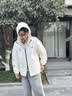 李宁加绒防风防泼水运动风衣男子春秋百搭宽松运动外套AFDVJ15 实拍图