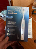 飞利浦（PHILIPS）钻石智能语音导航电动牙刷 年货节礼物 情人节送情侣男生/女友 力度/漏刷提示 无缝设计HX5681金 实拍图
