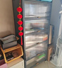 唐辑厨房置物架收纳柜落地餐边柜多层储物柜收纳柜碗柜橱柜 80*42*176 实拍图