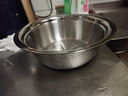 维艾（Newair）304不锈钢洗菜盆沥水篮洗米筛淘米盆厨房神器水果篮 家用沥水漏盆 实拍图