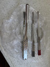美厨（MAXCOOK）316L不锈钢食品夹 烤肉食物夹烧烤夹 蛋糕面包夹子24cm MCPJ0788 实拍图