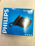 飞利浦（PHILIPS）电话机座机 固定电话 办公家用 家庭有线电话 来电显示 双接口 免电池 CORD118黑色 实拍图
