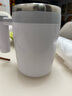 米小舒自动搅拌杯充电咖啡杯电动搅拌杯子懒人磁力旋转杯豆奶粉生日礼物 白色400ML【316不锈钢】 实拍图