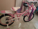 永久（FOREVER）儿童自行车宝宝6-10岁款公主款童车 公主粉18寸适合身高115-145cm 实拍图