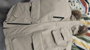 京东京造【进口极寒95鹅绒服】羽绒服男外套女冬季新款中长款 燕麦卡 M 实拍图