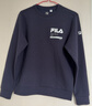 FILA 斐乐官方男卫衣冬季基础运动跑步长袖套头健身上衣 实拍图
