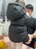 保姆鹅 儿童羽绒服宝宝短款加厚白鸭绒外套男童女童保暖防风冬[NG2637] 海军蓝 90 实拍图