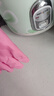 洗碗加绒手套女家用厨房防水防油洗碗刷碗家务清洁洗衣服手套束口 束口加绒手套1双（颜色随机） 实拍图