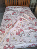 水星儿童床上四件套全棉磨毛100%纯棉四件套冬季母婴A类单人床单被套枕套150*210cm 实拍图
