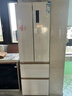 美菱（MeiLing）小确杏401升法式多门冰箱小户型家用底部散热60cm宽超薄窄门嵌入风冷无霜BCD-401WFP9CZX国家补贴 实拍图