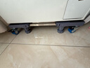 七角板洗衣机底座架可移动全自动滚筒防滑防震万向轮增高支架 适配海尔美的西门子加强双管8脚4双轮底座 实拍图