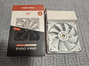 超频3（PCCOOLER）P120 PRO 白色 12CM机箱风扇(轴芯铜套/FDB轴承/高性能涡轮增压风扇/硅胶减震垫） 实拍图