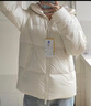 森马（Semir）羽绒服女冬90绒子短款三防花苞帽25高蓬防风连帽外套109725113028 实拍图