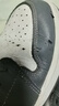 Jordan男休闲鞋影子灰AJ1 JORDAN 1运动鞋553558-044灰白40.5 实拍图