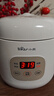 小熊（Bear）电饭锅1-2人 小电饭煲 可预约多功能宿舍煮饭煮粥不粘内胆小型迷你饭锅1.2L DFB-H12E6 实拍图