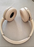 索尼（SONY）WH-CH520 舒适高效无线头戴式蓝牙耳机 舒适佩戴 音乐耳机 米色 新年 情人节礼物 实拍图