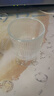 竖纹玻璃高脚杯酸奶冰淇淋杯子高颜值咖啡杯红酒杯 竖纹高脚杯 200ml 1只 实拍图