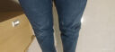 真维斯（Jeanswest）牛仔裤男2026春季轻商直筒修身牛仔长裤男蓝色常规30 实拍图