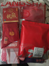 浪莎保暖内衣男加厚加绒中老年男士秋冬秋衣秋裤保暖套装本命年红色 实拍图