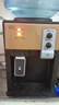 米立尔 饮水机小型家用桶装水台式迷你型冷热型制冷制热桌面宿舍学生饮水器新款 【温热】香槟金- 温热型 实拍图
