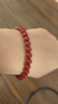 金石灵朱砂手串护身符男女款紫金砂转运珠佛珠情侣手链本命年生日礼物 实拍图