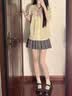 ZHR单鞋女镜面JK学院风厚底玛丽珍鞋复古小皮鞋女 AH355 黑色 37  实拍图