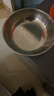 【不锈钢】和面盆厨房烘焙家用火锅盆洗菜打蛋汤锅盆醒面盆料理盆 32cm【热卖款】不锈钢 和面盆 实拍图