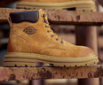 Dickies男士马丁靴高帮时尚男靴工装靴情侣靴男 土黄 43-男款 实拍图