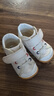 月星童鞋 日本进口手工制获奖鞋 儿童学步鞋男童机能鞋女童关键鞋 白色 21.5 (内长13.5cm适合脚长13cm) 实拍图