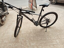 喜德盛山地自行车黑客700铝合金车架24速变速油压碟刹运动健身休闲单车 灰/黑（2026款） 17寸（适合身高170-185cm） 实拍图