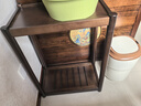 家逸沙发边柜双层储物边几实木简约客厅茶几可移动小户型茶台桌子 实拍图
